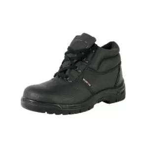 Warrior Mens Chukka Work Safety Boots (6) (Black)