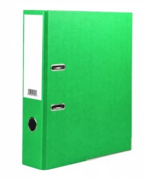 Value Lever Arch File A4 Green