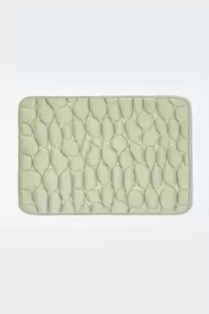 Memory Foam Pebble Design Shower Mat