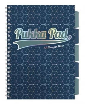Pukka Glee Project Book Dark Blue A4 Pack of 3 3004-GLE