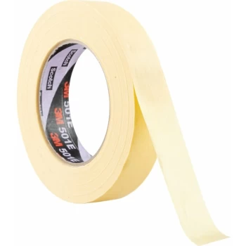 3M - 501E Speciality Cream Masking Tape - 24MM X 50M