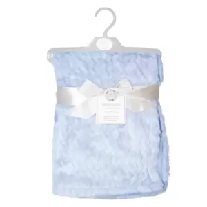 Snuggle Baby Unisex Baby Flannel Wrap Blanket (One Size) (Sky Blue)