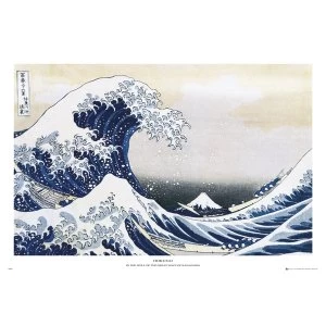 Hokusai Great Wave Maxi Poster