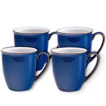 Denby Imperial Blue Coffee Beaker Set