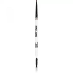 Makeup Obsession Brow Goals Eyebrow Pencil with Brush Shade Warm Brown 0.1 g