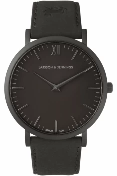 Unisex Larsson & Jennings Lugano 40mm Watch LJ-W-SVART-L-BB