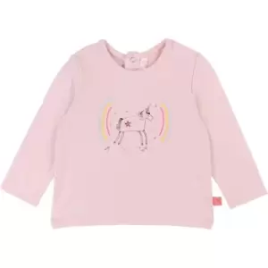 Billieblush Baby Girls Pink jersey T-Shirt - Pink