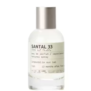 Le Labo Santal 33 Eau de Parfum Unisex 50ml