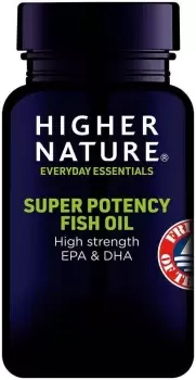 Higher Nature Super Potency Fish Oil 90 Capsules