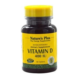 Natures Plus Vitamin D 400 IU Water Dispersible Tablets 90 Caps