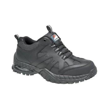 4041 Air Bubble Black Safety Trainers - Size 13