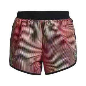 Under Armour 2 Stripe Shorts Womens - Pink