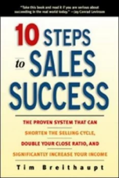 10 Steps to Sales Success by Breithaupt Paperback