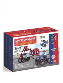 Magformers Amazing Police And Rescue Set 26Pc