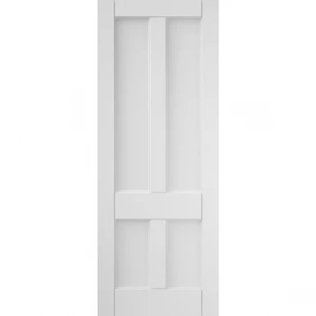JELD-WEN Curated Deco 4 Panel White Primed Internal Door - 1981mm x 838mm (78 inch x 33 inch)