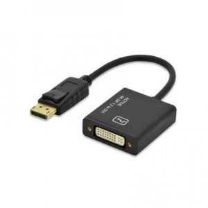 Ednet 84516 video cable adapter 0.2 m DVI DisplayPort Black