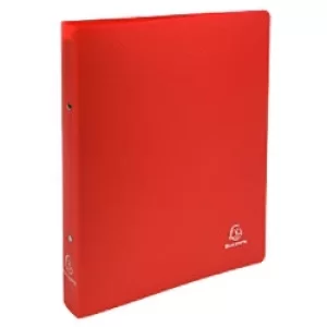 Ringbinder PP Opaque 2O Ring 30mm, S40mm, A4+, Red, 3 Packs of 5