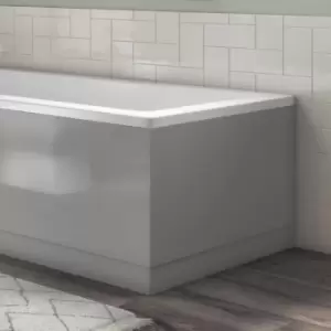 700mm Grey Gloss Bath End Panel - Ashford