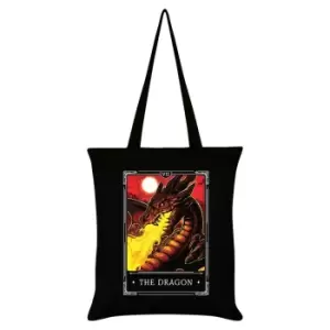 Deadly Tarot Legends The Dragon Tote Bag (One Size) (Black/Yellow/Red)