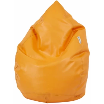 Liberty House Toys - Childrens Bean Bag - 60cm x 40cm, Large Indoor Outdoor Water Resistant - Orange - Orange