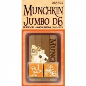 Munchkin Jumbo D6 Orange
