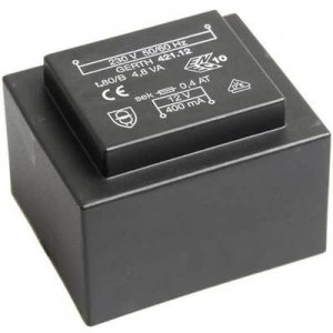 PCB mount transformer 1 x 230 V 1 x 12 V AC 4.80 VA 400 mA