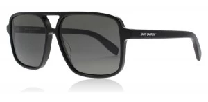Yves Saint Laurent SL 176 Sunglasses Black 001 58mm