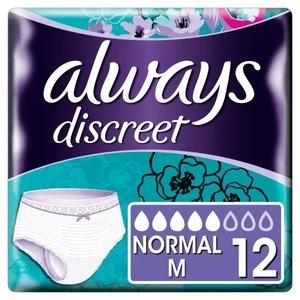 Always Discreet Heavy Pants Medium 12PK