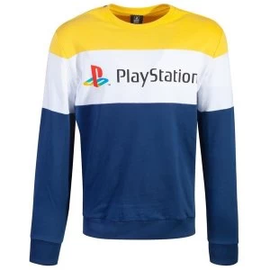 Sony - Colour Block Mens Small Sweater - Multi-Colour