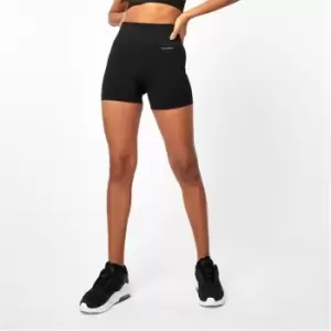 USA Pro Seamless 3" Shorts - Black