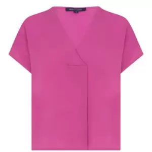 French Connection Crepe Light Top - Purple