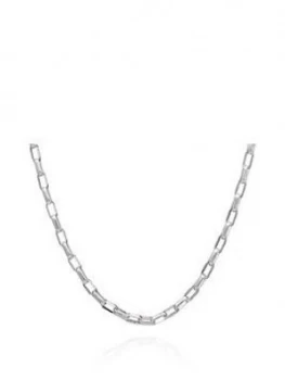 Rachel Jackson London Rachel Jackson London Sterling Silver Chunky Box Chain Short Necklace