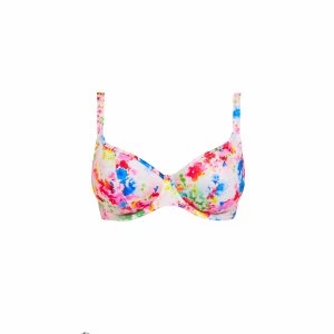 Freya Endless Summer plunge bikini top Multi Coloured