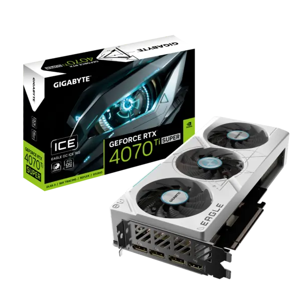 Gigabyte GeForce RTX 4070Ti SUPER EAGLE OC ICE 16GB Graphics Card