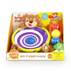 Bright Starts Having A Ball Spin Giggle Puppy