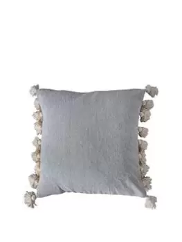 Gallery Cotton Tassel Cushion - Natural