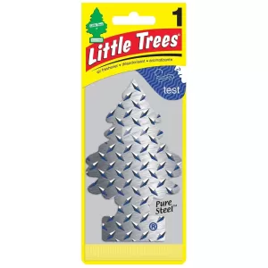 Pure Steel Pack Of 24 Little Trees Air Freshener