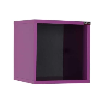 Adore Cube Shelf/ Bedside Table - Royal Purple - Royal Purple