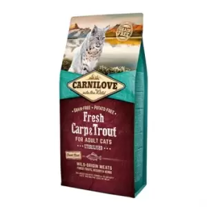 Carnilove Adult Cats 2KG - Fresh Carp & Trout