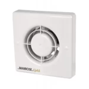 Manrose MG100T 12W Gold Axial Bathroom Extractor Fan with Timer