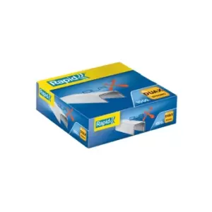 Rapid DUAX Staples 1000 - Outer carton of 5