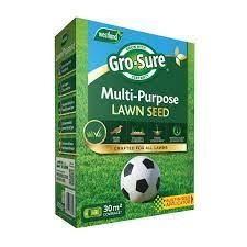 Gro-Sure Multi Purpose Lawn Seed 10m2 - wilko - Garden & Outdoor