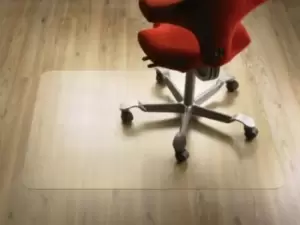 Coba Europe Clear Hard Floor Office Chair Mat x 1.2m, 1.5m x 2mm