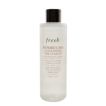 FreshKombucha Cleansing Treatment With Prebiotic Inulin - Pollution Removal No-Rinse Cleanser 200ml/6.7oz