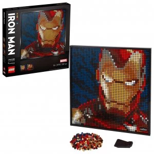 LEGO Art Marvel Studios Iron Man 3-in-1 Wall Art Kit - 31199