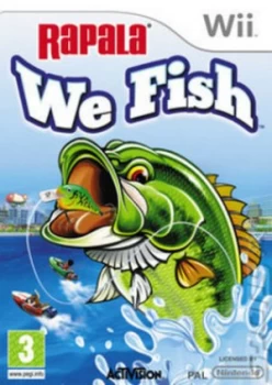 Rapala We Fish Nintendo Wii Game