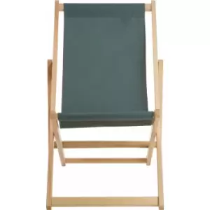 Beauport Green Deck Chair - Premier Housewares
