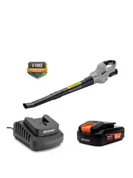 Daewoo U-Force Series Cordless Battery Operated Leaf Blower (2Mah Battery & Charger Included)