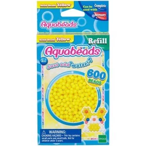 Aquabeads Soild Beads (yellow)
