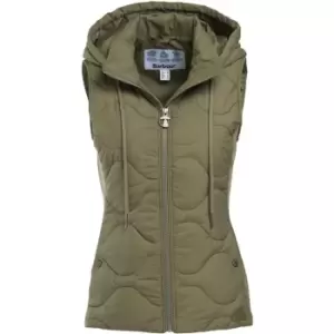Barbour Thrift Quilted Sweat Gilet - Green